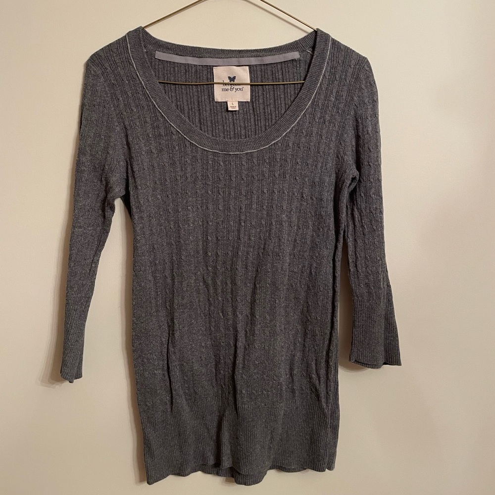Gray Sweater